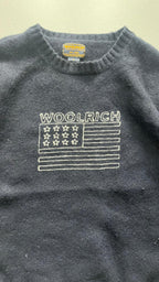 Maglione Woolrich con Stampa Centrale Vintage Piece (L)