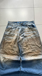 Denim Jeans Baggy Fit Balloon Lavaggio "Sporco" (M)