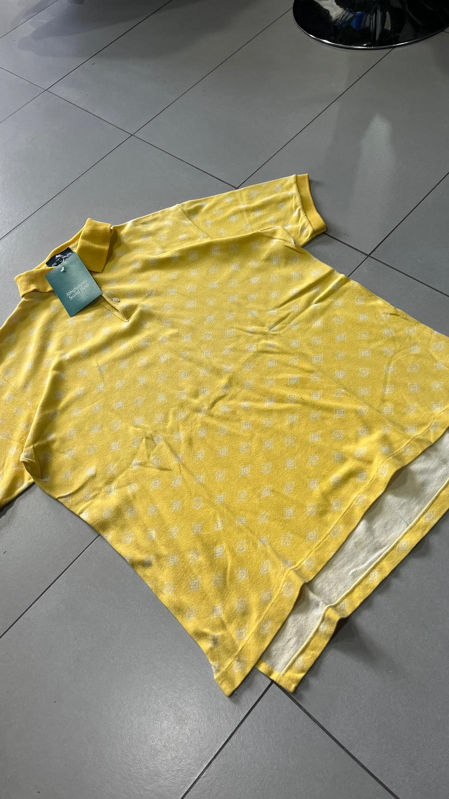 Polo Etrò Milano Gialla con Particolari (XL)