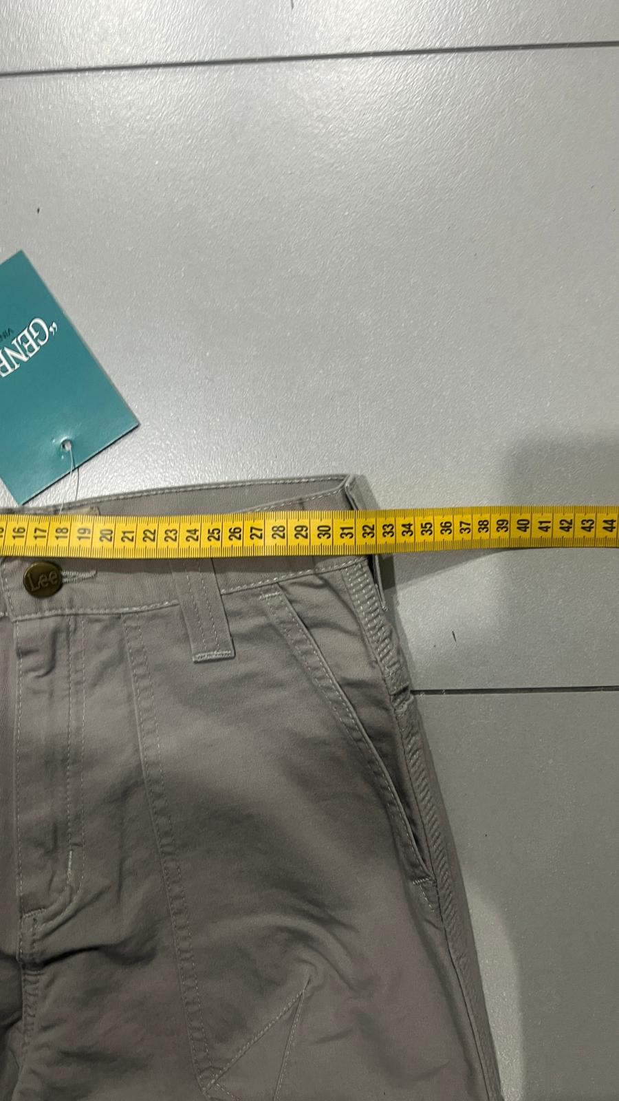 Jorts da Donna Lee Pipes Grey (XXS) - Pantaloncino Lungo a 3/4
