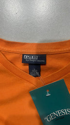 T-Shirt Ralph Lauren Arancione Simple Logo Embrodiered (L)