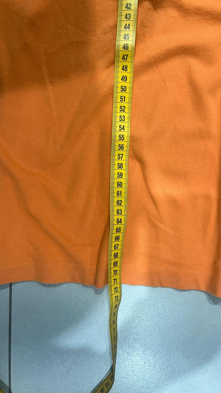 T-Shirt Ralph Lauren Arancione Simple Logo Embrodiered (L)