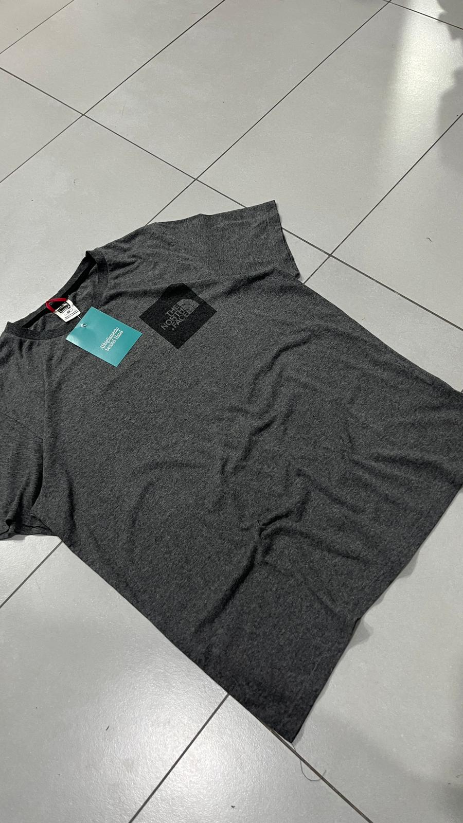 T-Shirt The North Face Simple Grey Printed Logo (M)