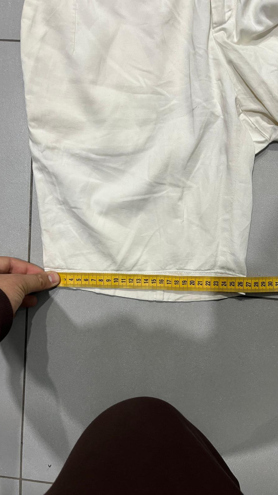 Pantaloncini Prada Bianchi Simple (L)