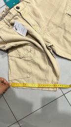 Pantaloncino Cargo con Tasconi Beige (XL)