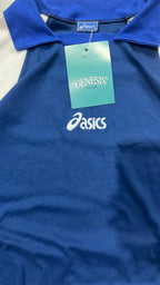 T-Shirt Asics Oversize Blu Marino anni 2000 (L)