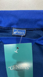 T-Shirt Asics Oversize Blu Marino anni 2000 (L)