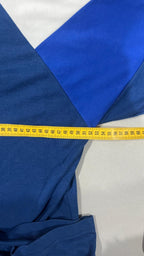 T-Shirt Asics Oversize Blu Marino anni 2000 (L)