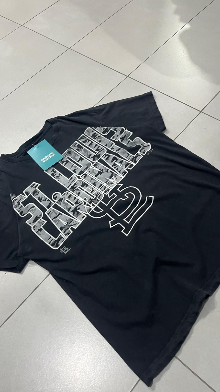 T-Shirt Printed American Style Big Print (L)