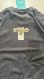 T-Shirt "Created to Worship" Vintage Printed Tee American Style (XL)