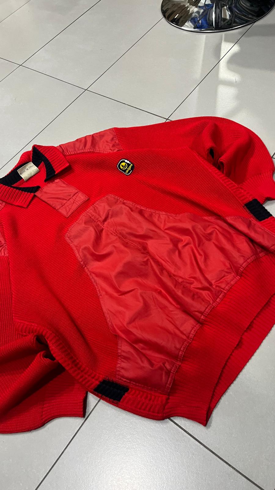 Felpa Anni 80 Navigare Doppio Tessuto - Sweater Vintage (XL)