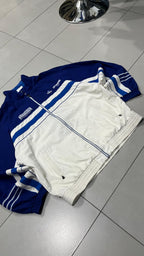 Felpa con Zip Adidas - TrackJacket Vintage anni 2000 Boxy Fit Oversize (M)