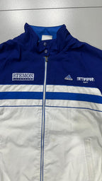 Felpa con Zip Adidas - TrackJacket Vintage anni 2000 Boxy Fit Oversize (M)
