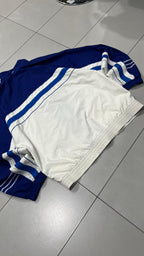 Felpa con Zip Adidas - TrackJacket Vintage anni 2000 Boxy Fit Oversize (M)