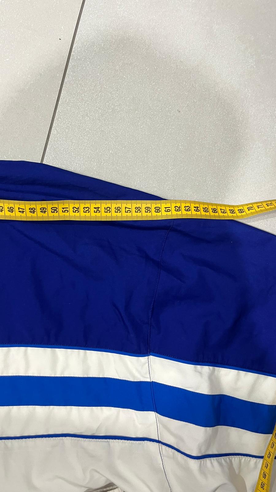 Felpa con Zip Adidas - TrackJacket Vintage anni 2000 Boxy Fit Oversize (M)
