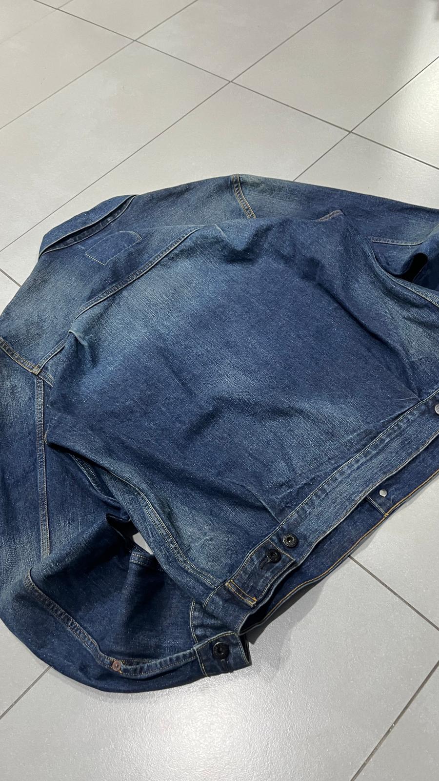 Levis Denim Jacket 201 Rare Piece Dark Wash (L)