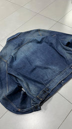 Levis Denim Jacket 201 Rare Piece Dark Wash (L)