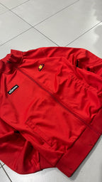 TrackJacket Ellesse Rossa - Felpa con Zip anni 2000 (XS)