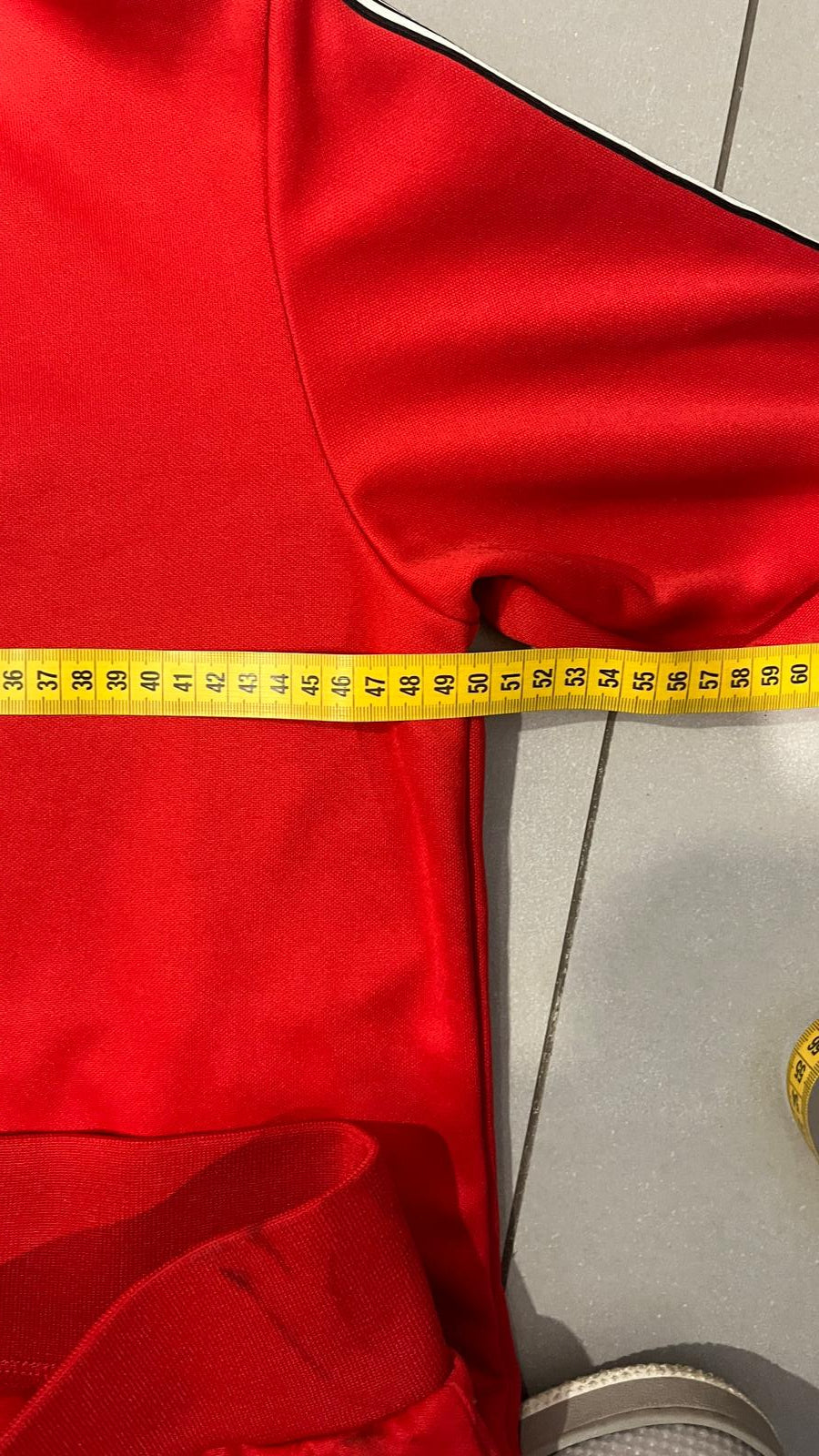 TrackJacket Ellesse Rossa - Felpa con Zip anni 2000 (XS)