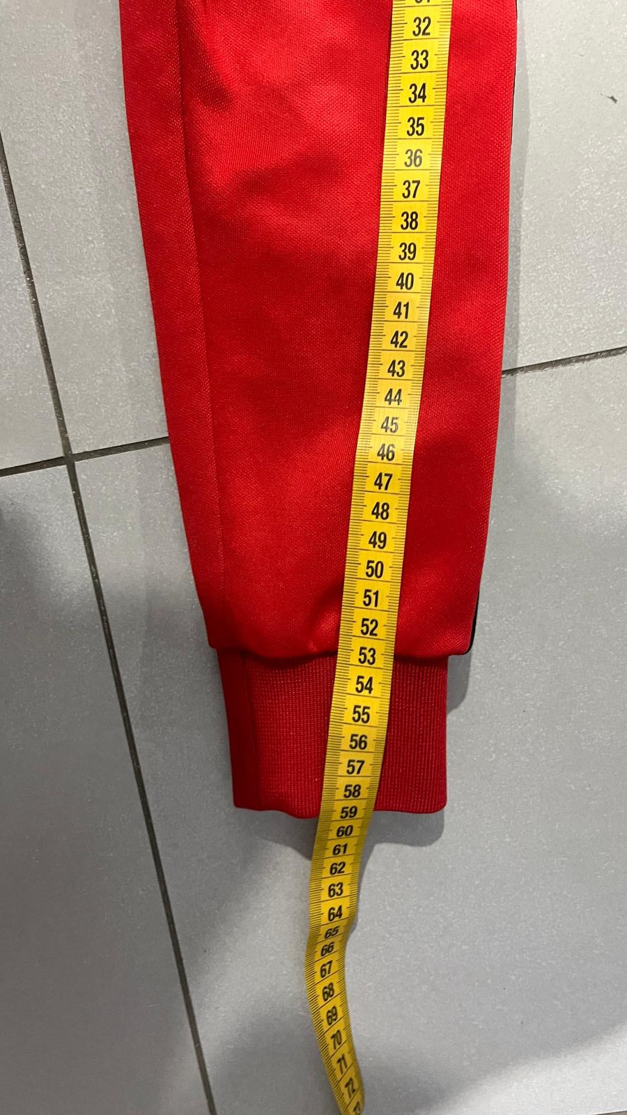 TrackJacket Ellesse Rossa - Felpa con Zip anni 2000 (XS)