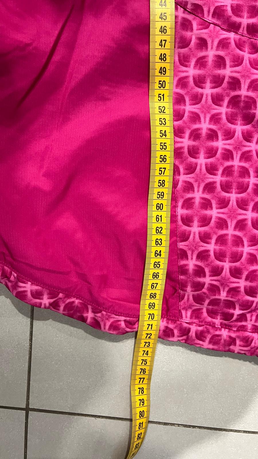 Giubbino Fila anni 90 Vestibilità Boxy Oversize Rosa con Fantasia (M) - Bomber da Donna