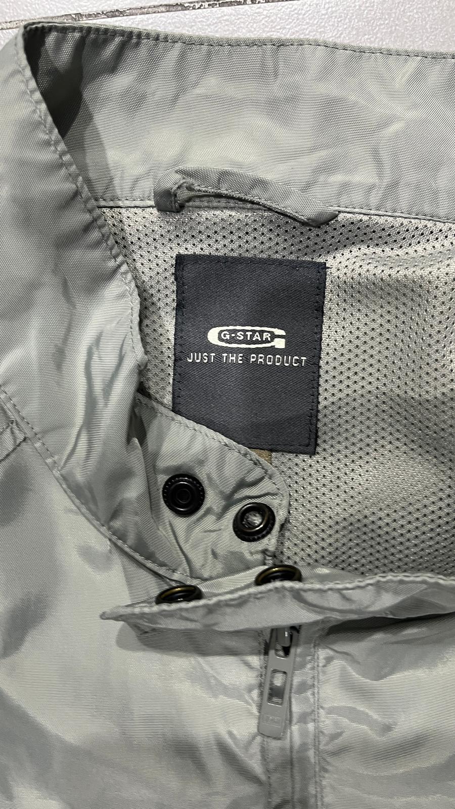 Giubbino Estivo G-Star Lucido Boxy Fit - Colore Argento / Grigio (XL)