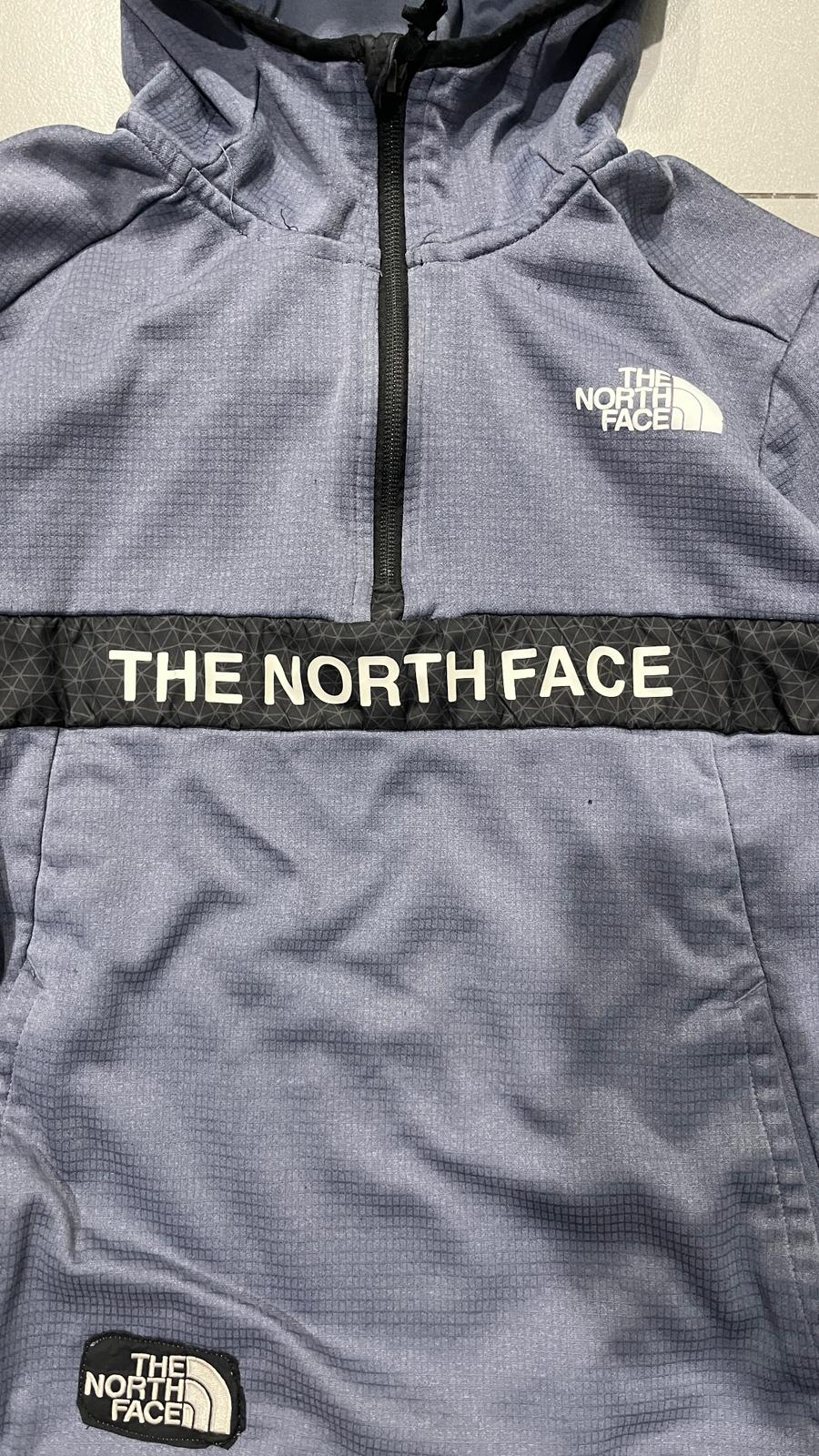 Felpa The North Face 1/4 Zip Blu Marino (XL Bambino - S/M Donna)