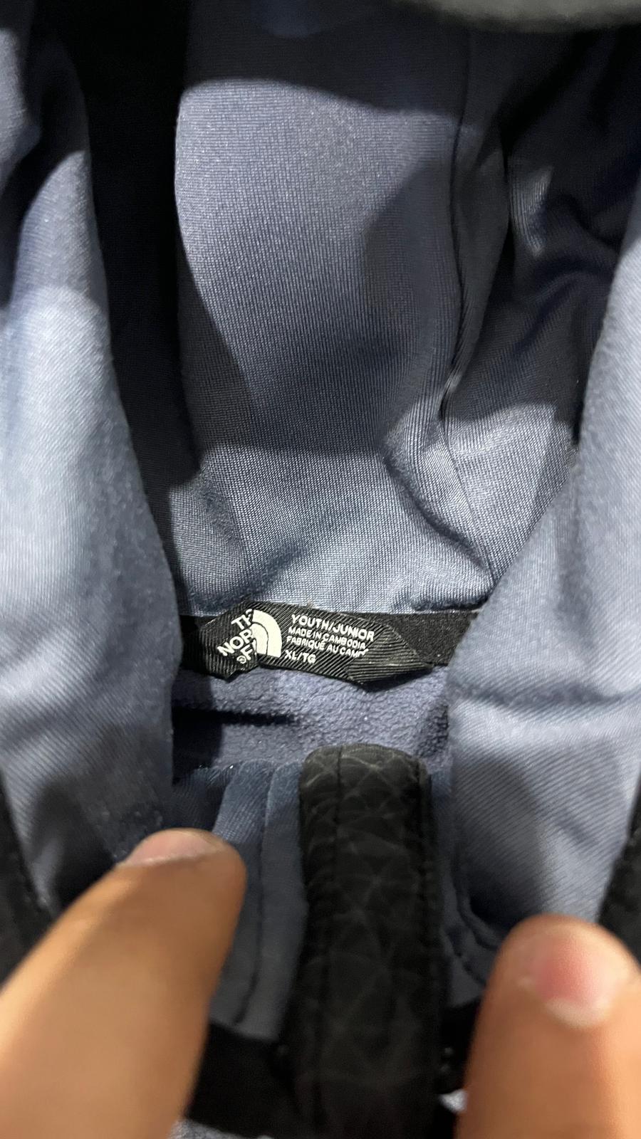 Felpa The North Face 1/4 Zip Blu Marino (XL Bambino - S/M Donna)