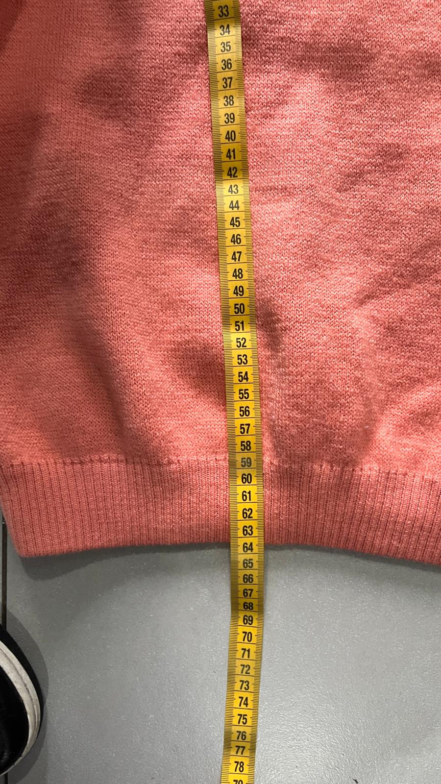 Pile 1/4 Zip Vintage Rosa / Viola - Doppio Tessuto Pile e Tecnico - Boxy Oversize Fit (XXL)
