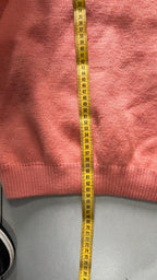 Pile 1/4 Zip Vintage Rosa / Viola - Doppio Tessuto Pile e Tecnico - Boxy Oversize Fit (XXL)