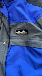 Giubbino Ellesse Vintage Blu Elettrico / Grigio Anni '80 Y2K (XXL)