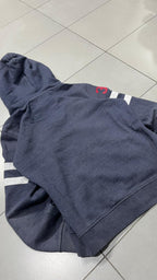 Felpa SuperDry Vintage Blu Marino con Stampa Y2K (M)