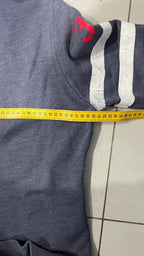 Felpa SuperDry Vintage Blu Marino con Stampa Y2K (M)