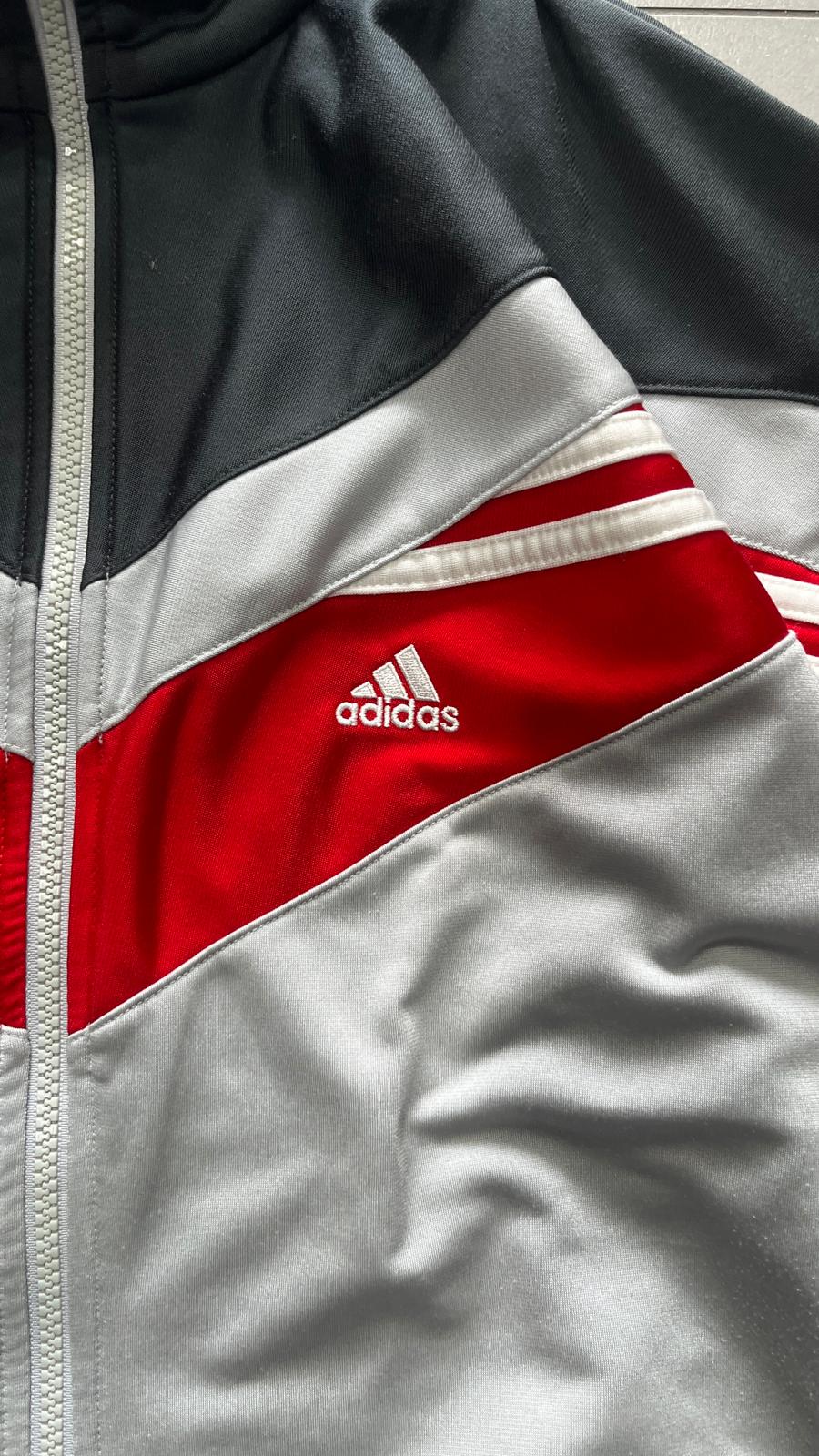 TrackJacket Adidas Vintage Anni 2000 (L) - Felpa con Zip