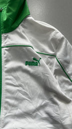 TrackJacket Puma Vintage White / Green (M) - Felpa con Zip