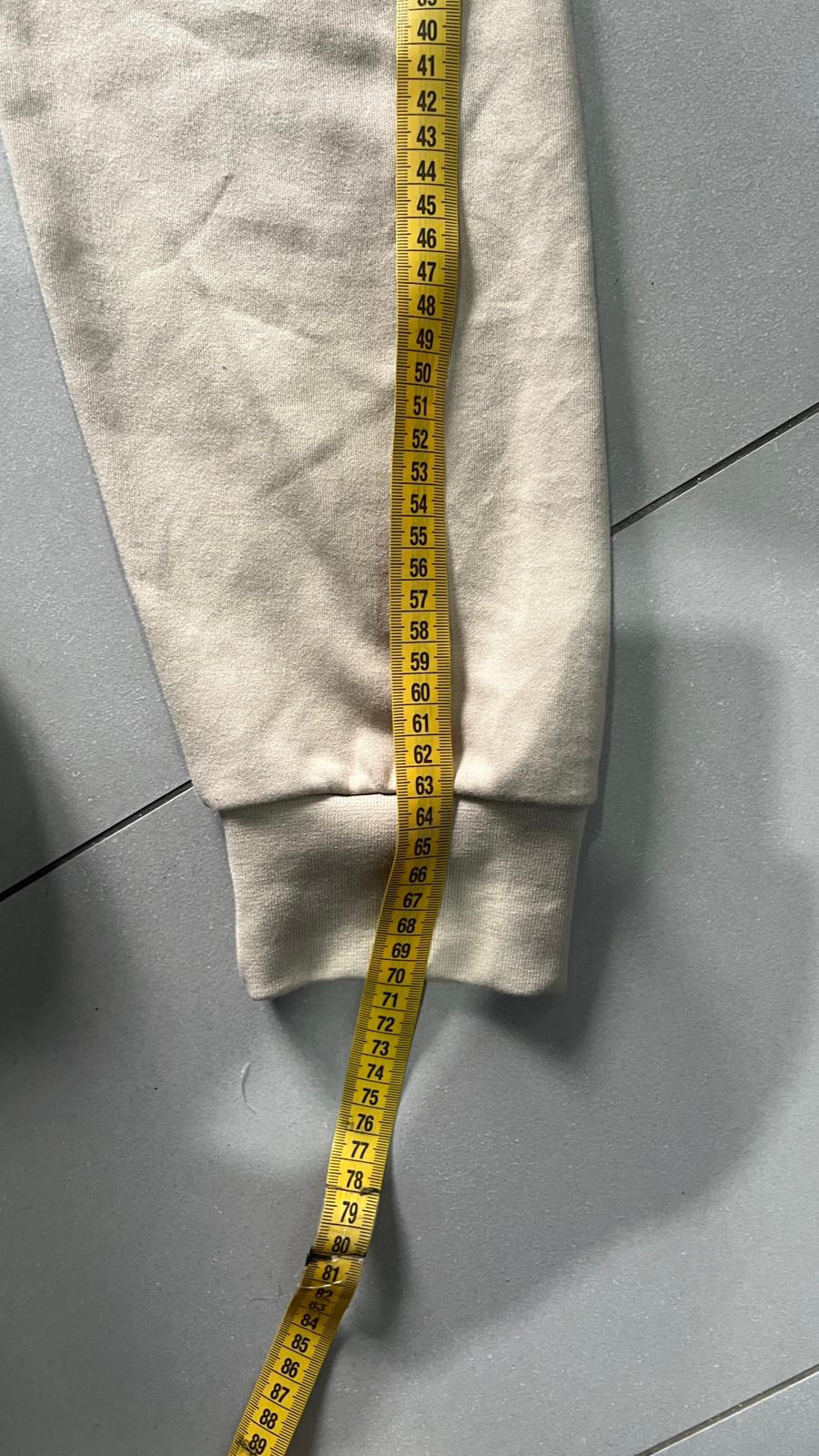 Felpa Girocollo Beige Calvin Klein con Ricamo Frontale (XXL)