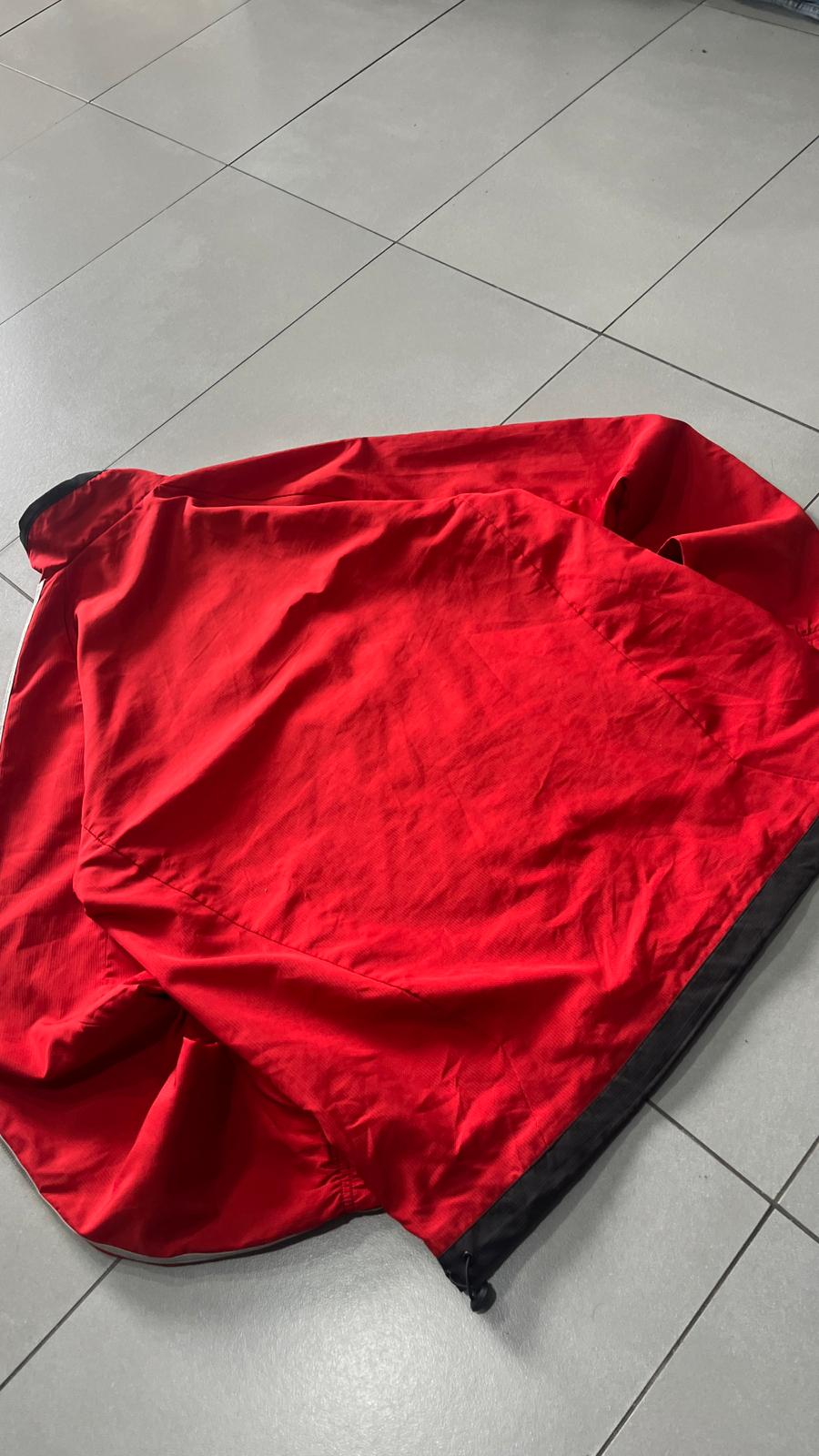 TrackJacket Vintage Adidas X Liverpool (L) - Felpa con Zip Rossa (L)