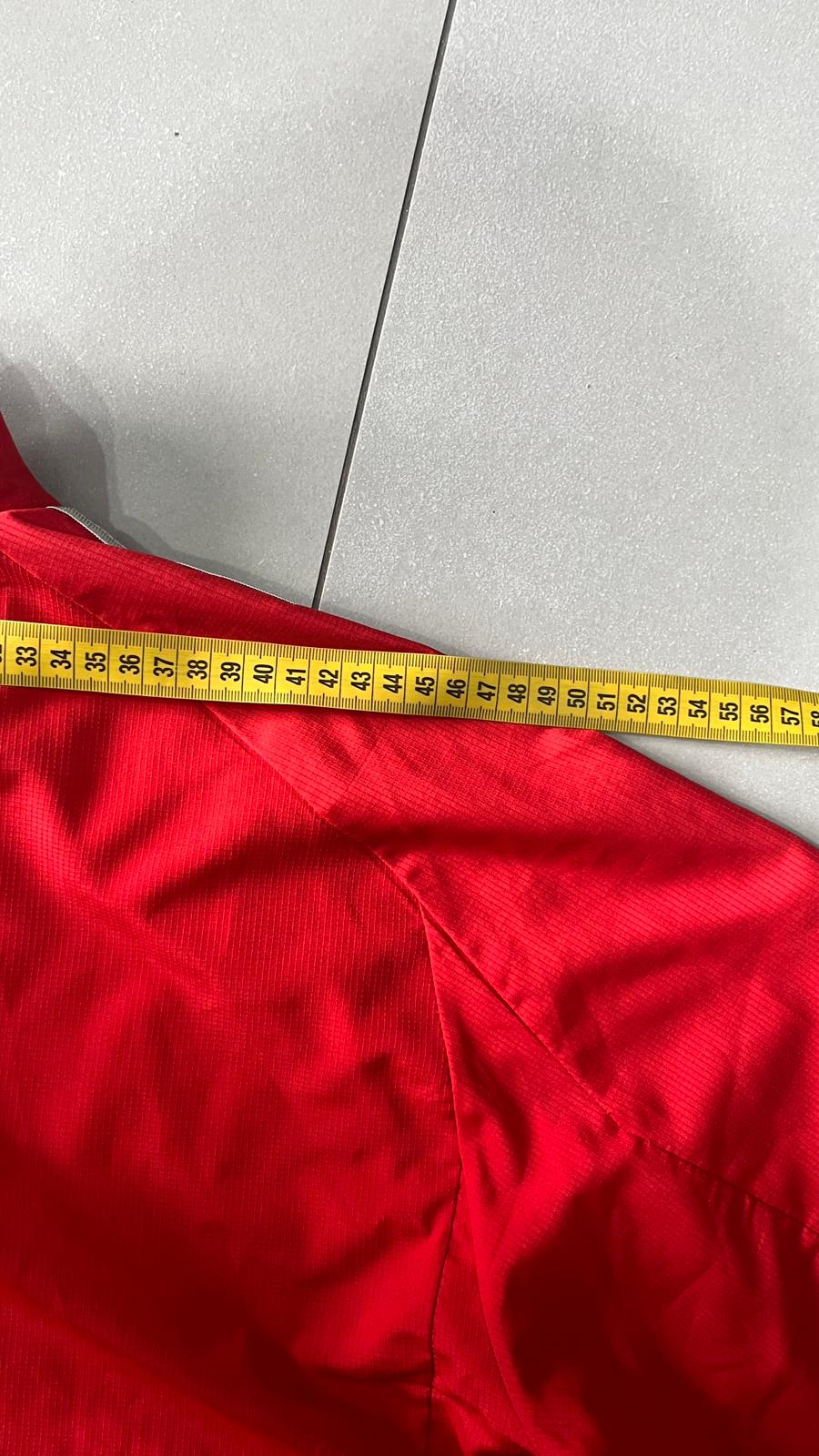 TrackJacket Vintage Adidas X Liverpool (L) - Felpa con Zip Rossa (L)
