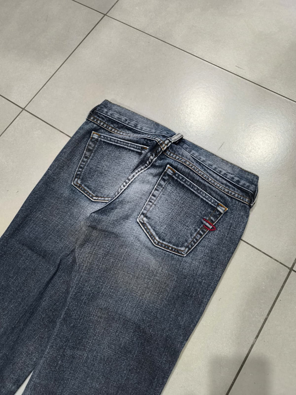 Denim Diesel Washed Bootcut Flared Fit Super Rare Jeans (XS)