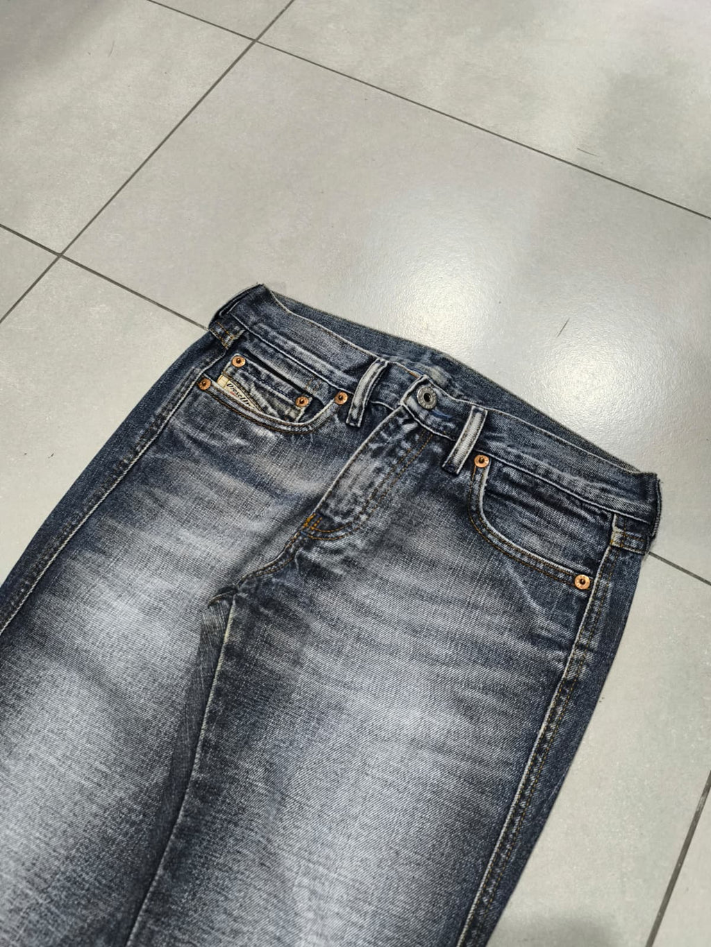 Denim Diesel Washed Bootcut Flared Fit Super Rare Jeans (XS)