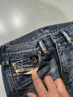Denim Diesel Washed Bootcut Flared Fit Super Rare Jeans (XS)