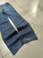 Denim Diesel Light Blue Wash Bootcut Flared Fit Rare Low Waist Jeans (XS)