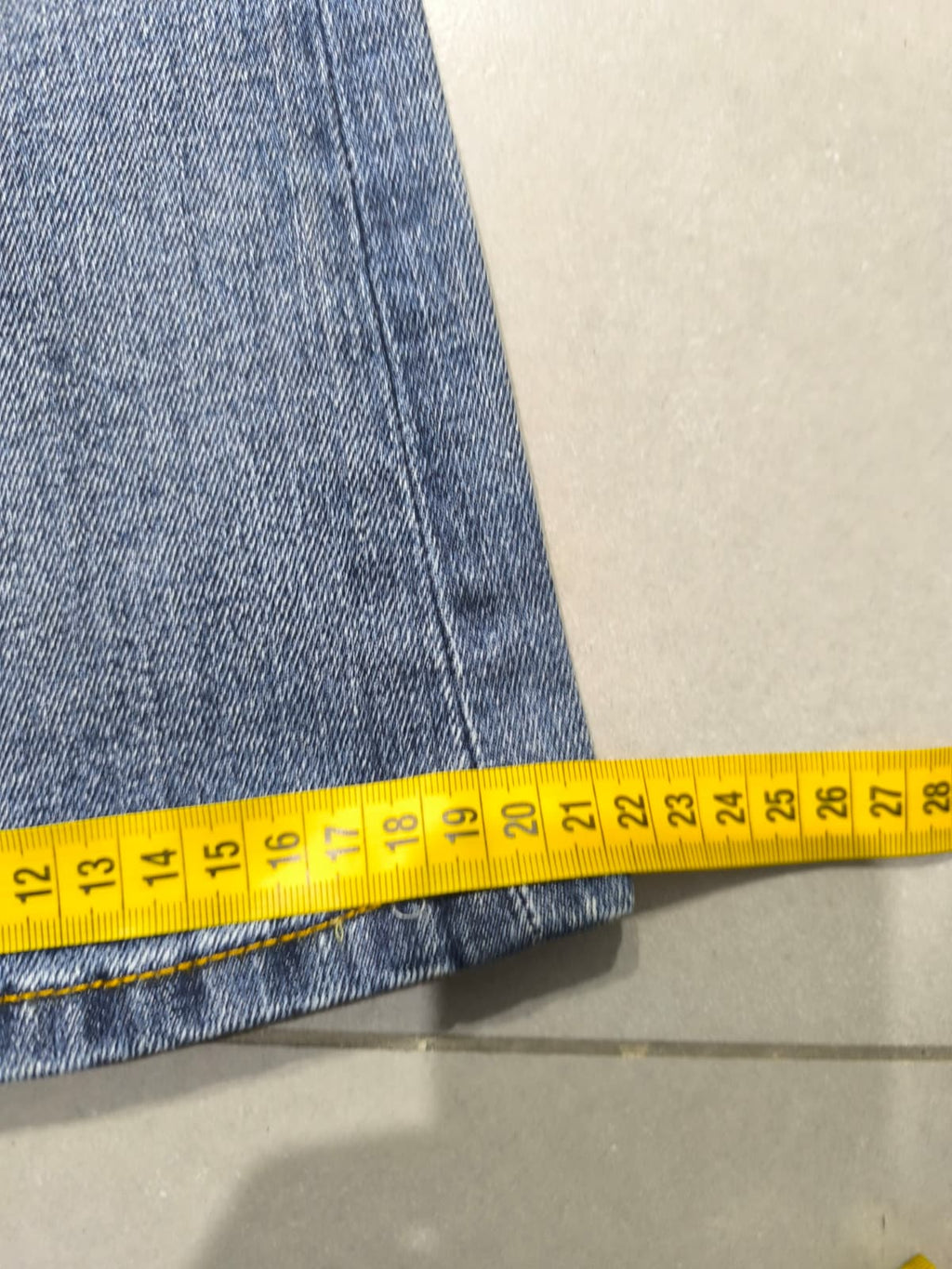 Denim Jeans BootCut Fit Flared Washed Y2K Vintage (XXS)