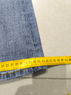 Denim Jeans BootCut Fit Flared Washed Y2K Vintage (XXS)