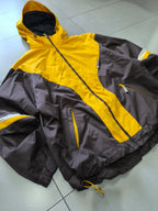 Giubbino Billabong Limited Edition Brown / Yellow - Heavy Jacket Vintage Y2K (XL)
