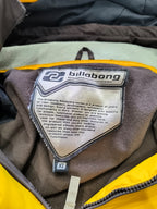 Giubbino Billabong Limited Edition Brown / Yellow - Heavy Jacket Vintage Y2K (XL)