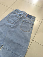 Denim Jeans Baggy Fit Light Blue Balloon (S) Vintage Y2K