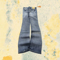 Denim Jeans BootCut Fit Flared Washed Y2K Vintage (XXS)