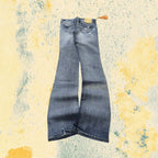 Denim Jeans BootCut Fit Flared Washed Y2K Vintage (XXS)