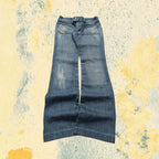 Denim Diesel Light Blue Wash Bootcut Flared Fit Rare Low Waist Jeans (XS)
